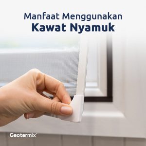 Tips cegah nyamuk masuk rumah dengan kawat nyamuk